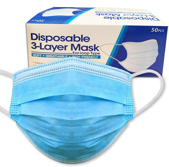 MONDKAPJES 3-LAAGS DOOS 50 STUKS 232300200 3339868