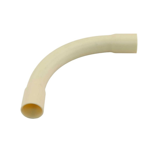 PVC BOCHT 5/8" 16MM GEEL  3340802