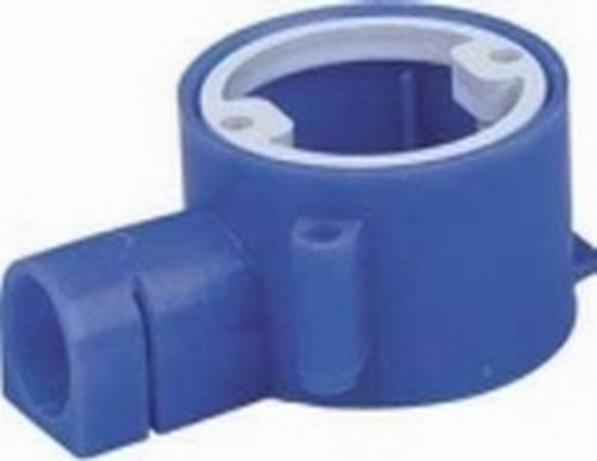 ABB HAFOBOX RONDE KABELDOOS, INBOUW, INVOER 1X, 16MM, Ï50MM, BLAUW  3341183