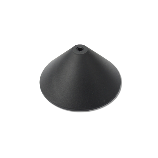 PLAFONDKAP TRECHTERMODEL ZWART 800/N 3341351