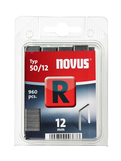 NOVUS VLAKDRAAD NIETEN R 50/12MM, 960 ST.  3341459