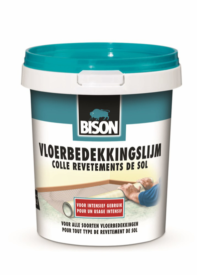 BISON VLOERBEDEKKINGSLIJM POT 1KG*6 NLFR 1344101 3341606