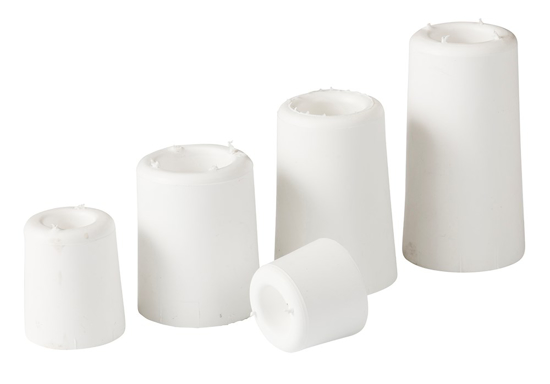 GRIPLINE DEURBUFFER 25 MM WIT RBP02500-1001 3341658