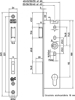 4169/18-25 DR.1+3 VEILIGHEIDSDEURSLOT, SKG**, DM25MM, PC92MM, KRUKGAT  3342835