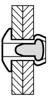 MFX RIVET ALU/STAINLESS STEEL DH 4.8X12 R107148121 3342845