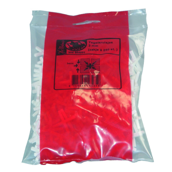 TEGELKRUISJES, 3,0MM (ZAKJE á 250 ST.)  3343150