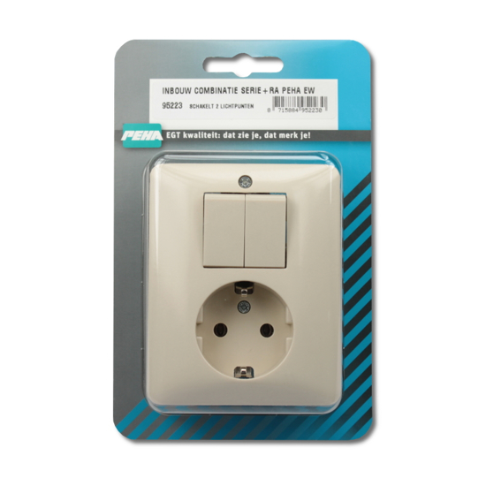 INBOUW COMBINATIE SERIE+RA PEHA EW  3343422