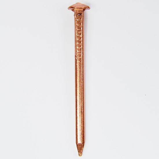 BOOTNAGEL VIERKANT MASSIEF ROODKOPER 3,8X90MM 1KG  3343459