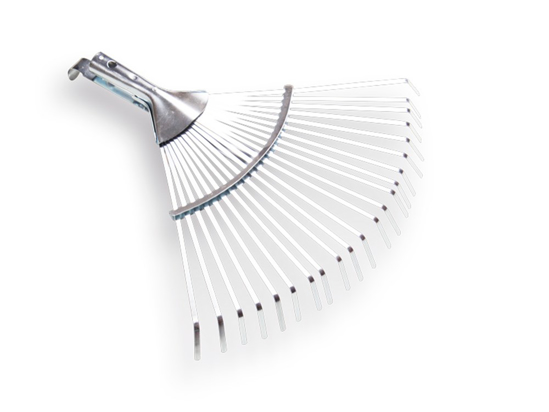 BLADHARK METAAL, MET 22 PLATTE TANDEN, VERSTELBAAR, VERZINKT, ZONDER S  3343779