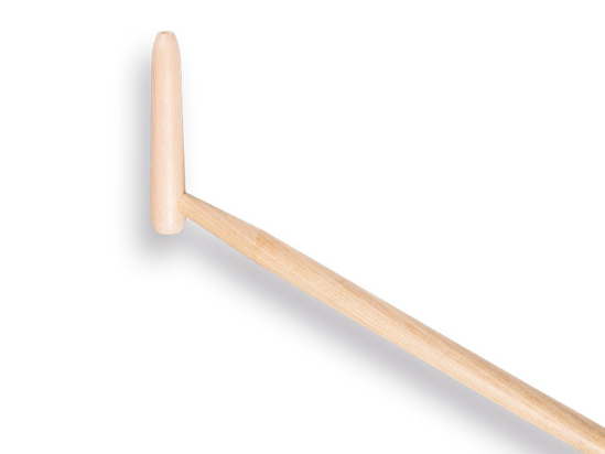 SCHOFFEL ROND MODEL VERZINKT 16 CM. MET STEEL 160 X 2,8 CM. MET HILT.  3343809