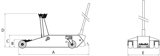 HYDR. GARAGEKRIK 2T - LIGHT.  3344612