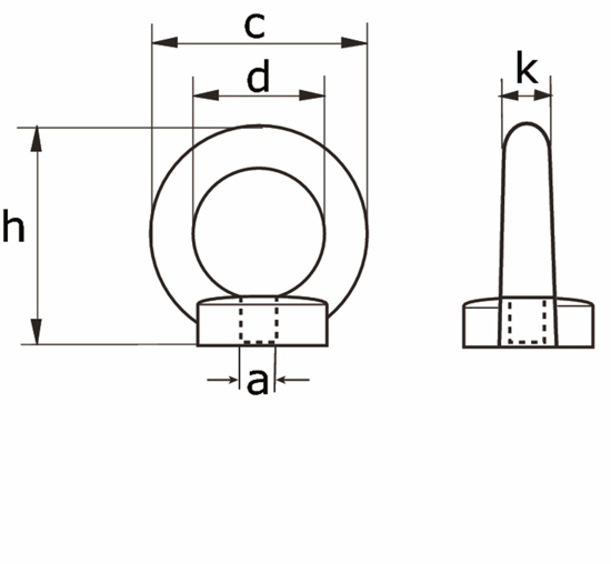 582-08I / RINGMOER TYPE 582 M08 RVS AISI 316  3344895