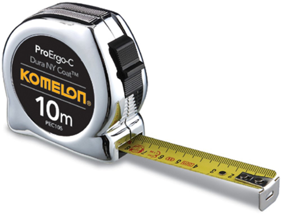 KOMELON ROLBANDMAAT PROERGO-C, 10MX25MM, STAAL/NYLON GECOATE BAND IN A  3344947