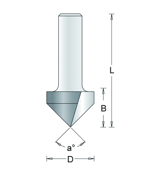 612-6 HM AMAXX V-GROEFFREES , D= 12,7, A= 90 612-6 3345220