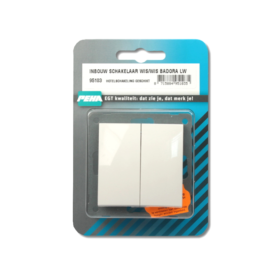 INB.SCHAKELAAR WIS/WIS BADORA LW  3345579
