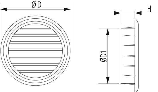 SCHOEPENROOSTER Ø 47 MM WIT (2 STUKS) 20201012 3346018