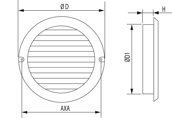 SCHOEPENROOSTER & MUGGENNET Ø 125 MM, ALU 20201029 3346027