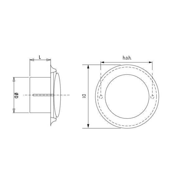 VENTIELROOSTER RVS Ø 100 MM 20700100 3346038