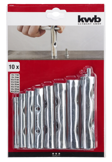 PIJPSLEUTEL-SET 10-DELIG 110590 3347633