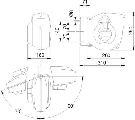 ROLL CLASSIC PLUS 230V 10M  3348535