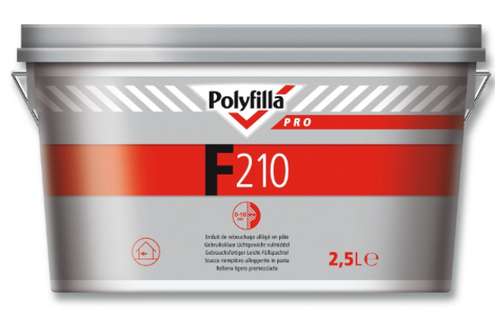 POLYFILLA PRO F210 2½ LTR. LICHTGEWICHT VULMIDDEL  3349655