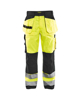 WERKBROEK HIGH VIS HIGH VIS GEEL/ZWART C48 153318603399C48  3349773