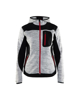 DAMES VEST MET SOFTSHELL GRIJS MELEE/ZWART XL 493121179099XL  3350238