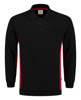 POLOSWEATER TRICORP 302001 MAAT XXL ZWART/ROOD TS2000  3351096