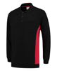 POLOSWEATER TRICORP 302001 MAAT 3XL ZWART/ROOD TS2000  3351097