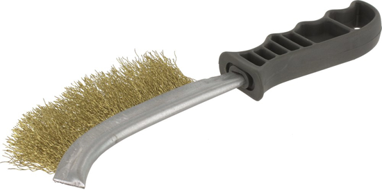 HANDBORSTEL, GEGOLFD MESSINGDRAAD, 265X28X0,3 798.0830 3351775