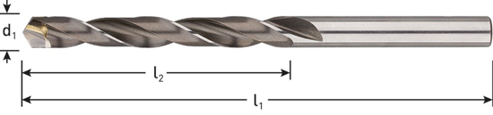 HM SPIRAALBOOR, DIN338, TYPE N, BEZET, ø10,0  3352041