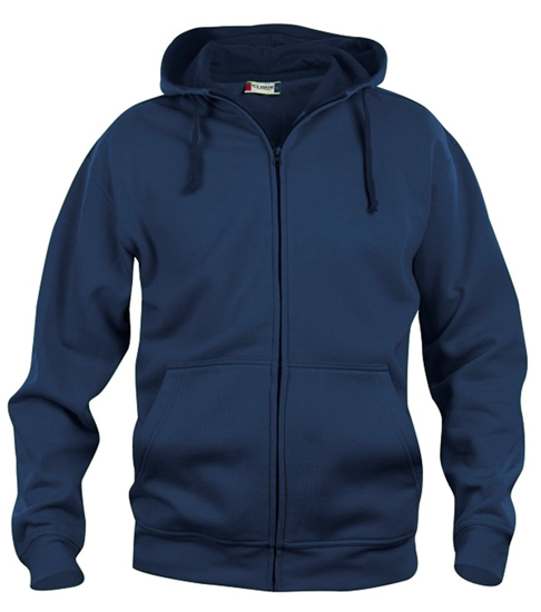 CLIQUE BASIC HOODY FULL ZIP MEN NAVY M  3352237