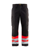 WERKBROEK HIGH VIS ZWART/HIGH VIS ROOD C48 156418119955C48  3352520