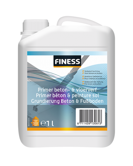 FINESS PRIMER BETON- EN VLOERVERF BI/BU 1L KLEURLOOS 35315706 3352692