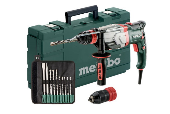 METABO UHEV 2860-2 QUICK SET (INCL. 10 PCS DRILL- AND CHISEL SET)  3353252