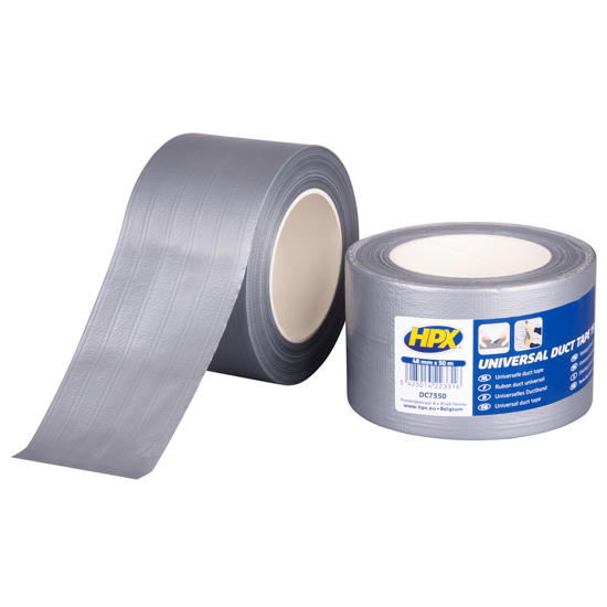DUCT TAPE 1900 - ZILVER 75MM X 50M DC7550 3353697