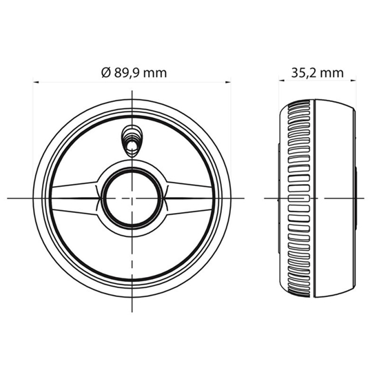 ROOKMELDER OPTISCH 9V, ANGELEYE B FIREANGEL SB5-AE  3354335