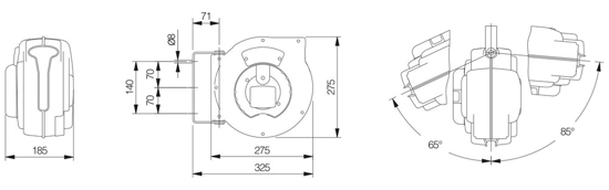 ROLL MASTER PLUS WARNING TAPE GEEL-ZWART  3354822