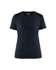 DAMES T-SHIRT BI-COLOUR DONKER MARINEBLAUW/ZWART S 347910428699S  3355041