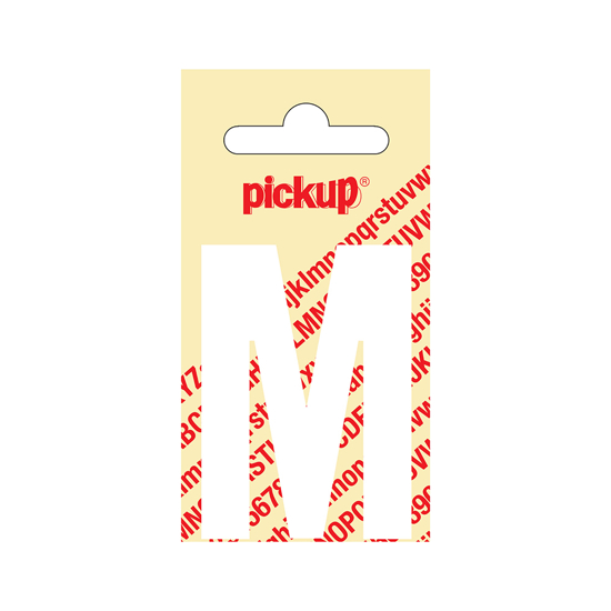 PLAKLETTER NOBEL 60 MM WIT M 31012060M 3343841