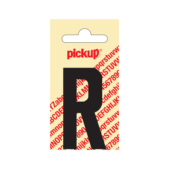 PLAKLETTER NOBEL 60 MM ZWART R 31002060R 3343872