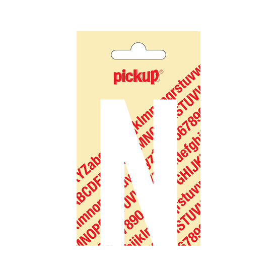 PLAKLETTER NOBEL 90 MM WIT N 31012090N 3343914