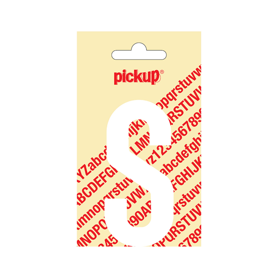 PLAKLETTER NOBEL 90 MM WIT S 31012090S 3343919