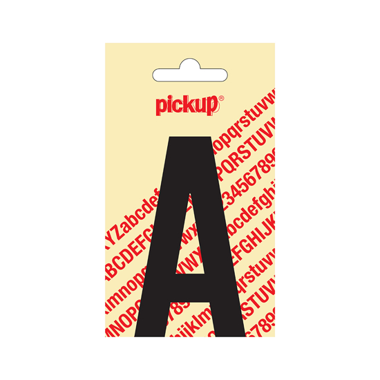 PLAKLETTER NOBEL 90 MM ZWART A 31002090A 3343927