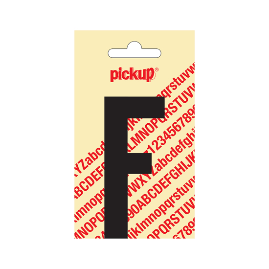 PLAKLETTER NOBEL 90 MM ZWART F 31002090F 3343932