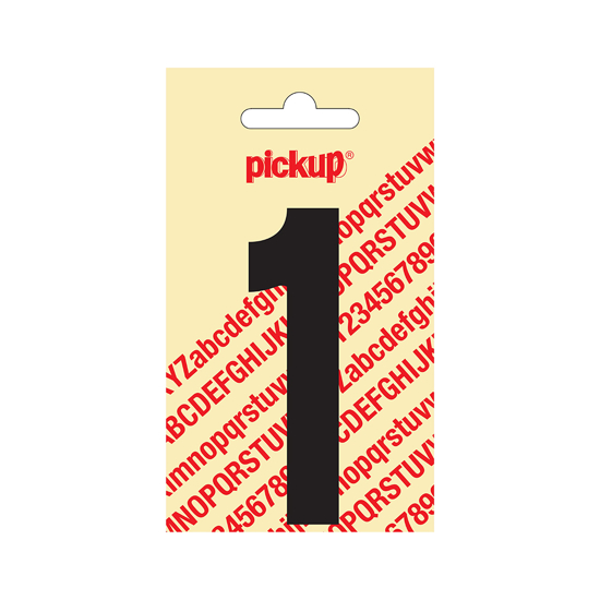 PLAKCIJFER NOBEL 90 MM ZWART 1 310020901 3343964