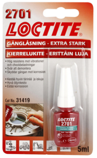 LOCTITE BLISTERVERPAKKING 2701 BORGMIDDEL  3345608