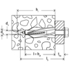 FISCHER GASBETONPLUG GB 08 50491 3340426