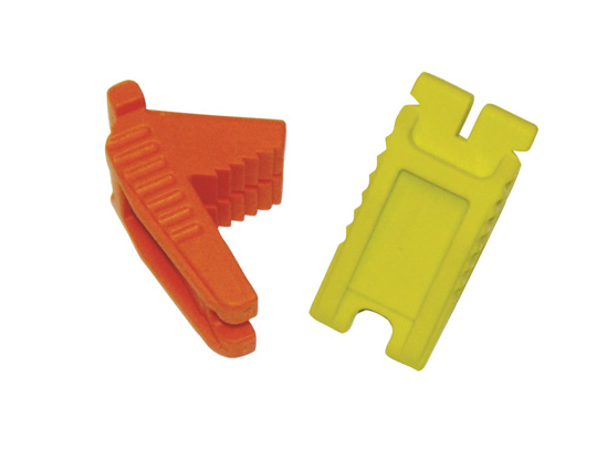 BOX 24 ORANGE/YELLOW RUBBER BLOCKS  3342821