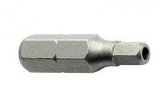 1/4" INSERTBIT 4.0MM L=25MM MET GAATJE IN PUNT  3342956